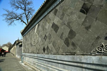 北京恭王府影壁