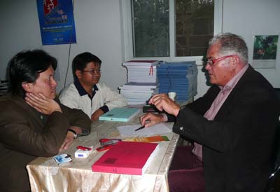 Prof. Dr. Silvo Devetak is visiting the Organizing Committee of IUAES 2008