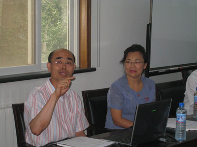 Dr. Howard Lin and Dr. Jian Guan