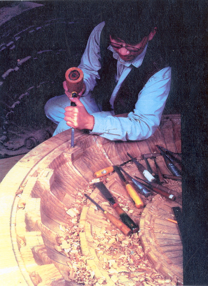 《雕刻盐湖城古建》-1994年留美时期